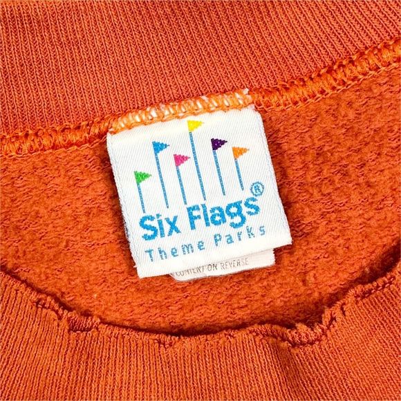 Vintage Six Flags Theme Parks Six Flags Fright Fest Crew Neck Sweatshirt - Picture 4 of 8